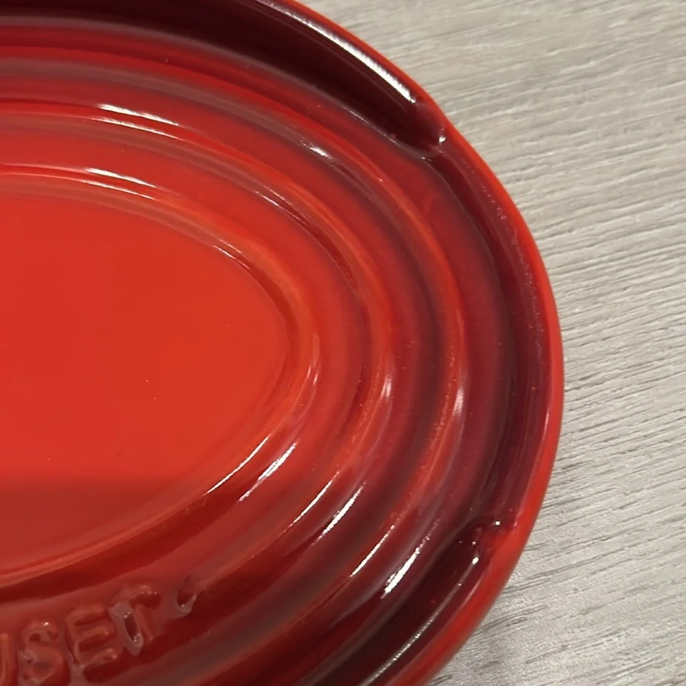 Le Creuset bright red